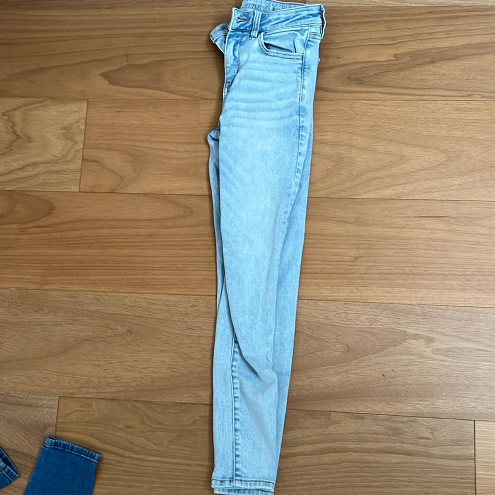 American eagle Skinny blue jeans